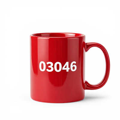 Caneca Compacto Vermelho 03046