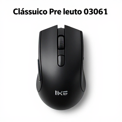 Mouse Clássico Preto 03061