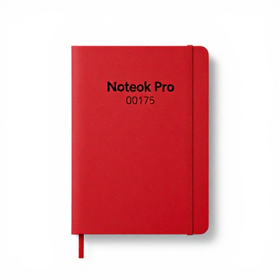 Notebook Pro Vermelho 00175
