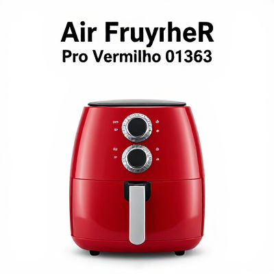 Air Fryer Pro Vermelho 01363