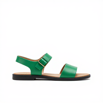Sandália Plus Verde 02687