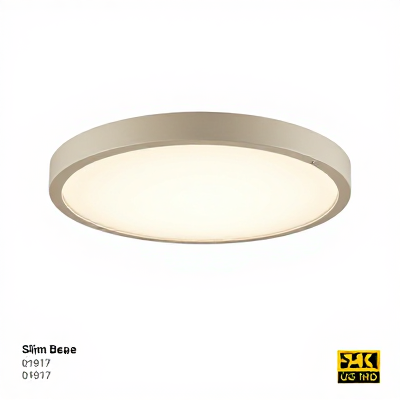 Luminária Slim Bege 01917