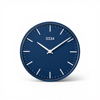 Relógio Compacto Azul 03344