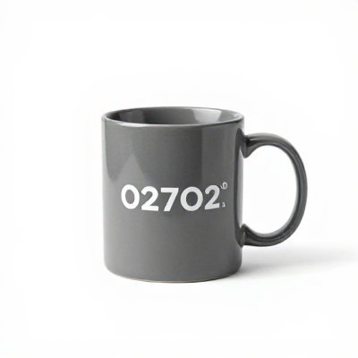 Caneca Vintage Cinza 02702