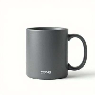 Caneca Lite Cinza 00949