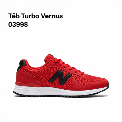 Tênis Turbo Vermelho 03998
