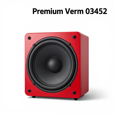 Caixa de Som Premium Vermelho 03452
