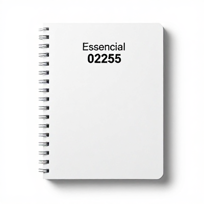 Notebook Essencial Branco 02255