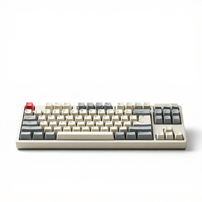 Teclado Vintage Branco 04954