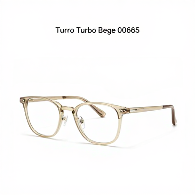 Óculos Turbo Bege 00665